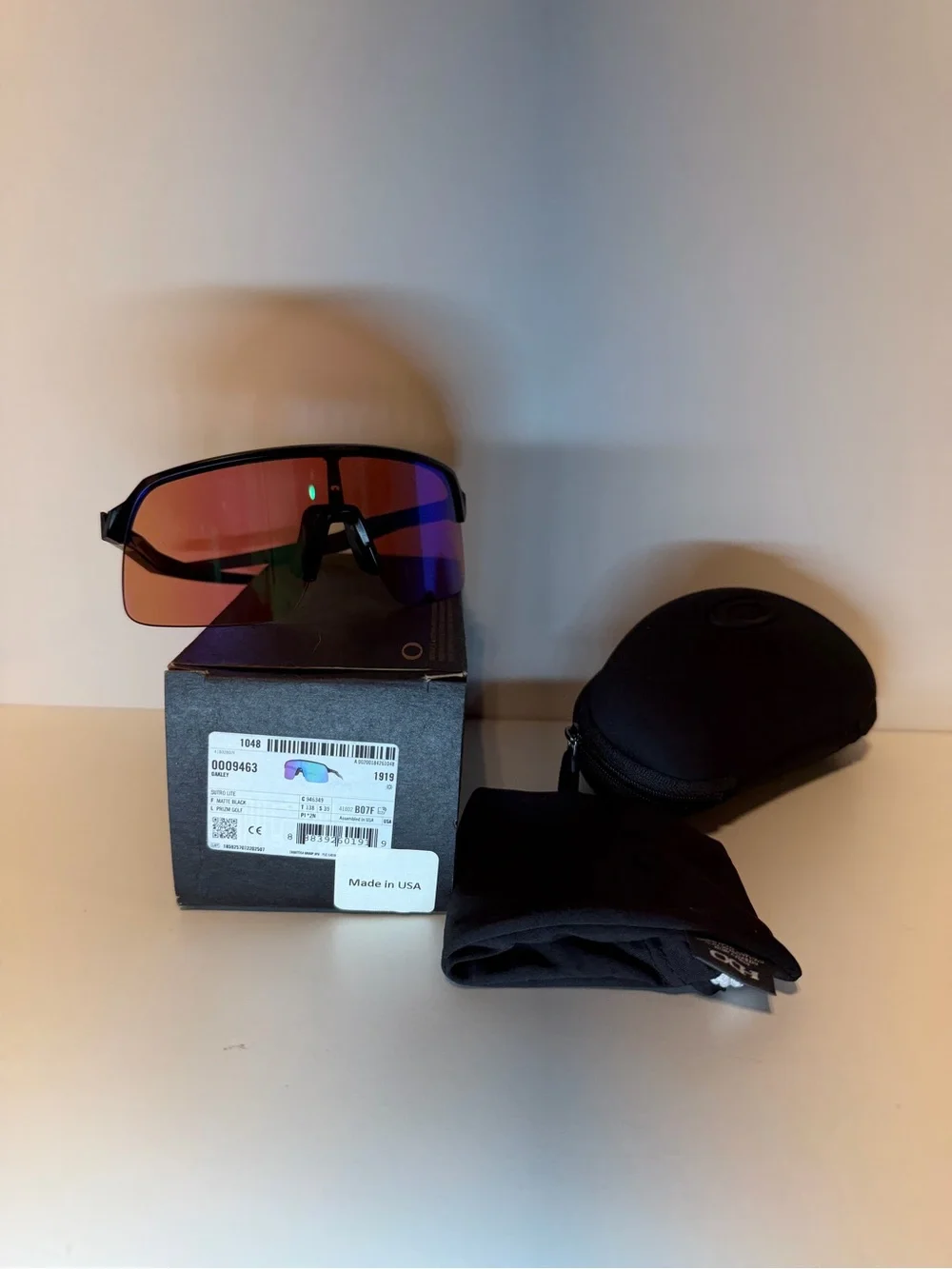 Oakley Sutro Lite  Prizm Golf Lenses,  Matte Black Frame